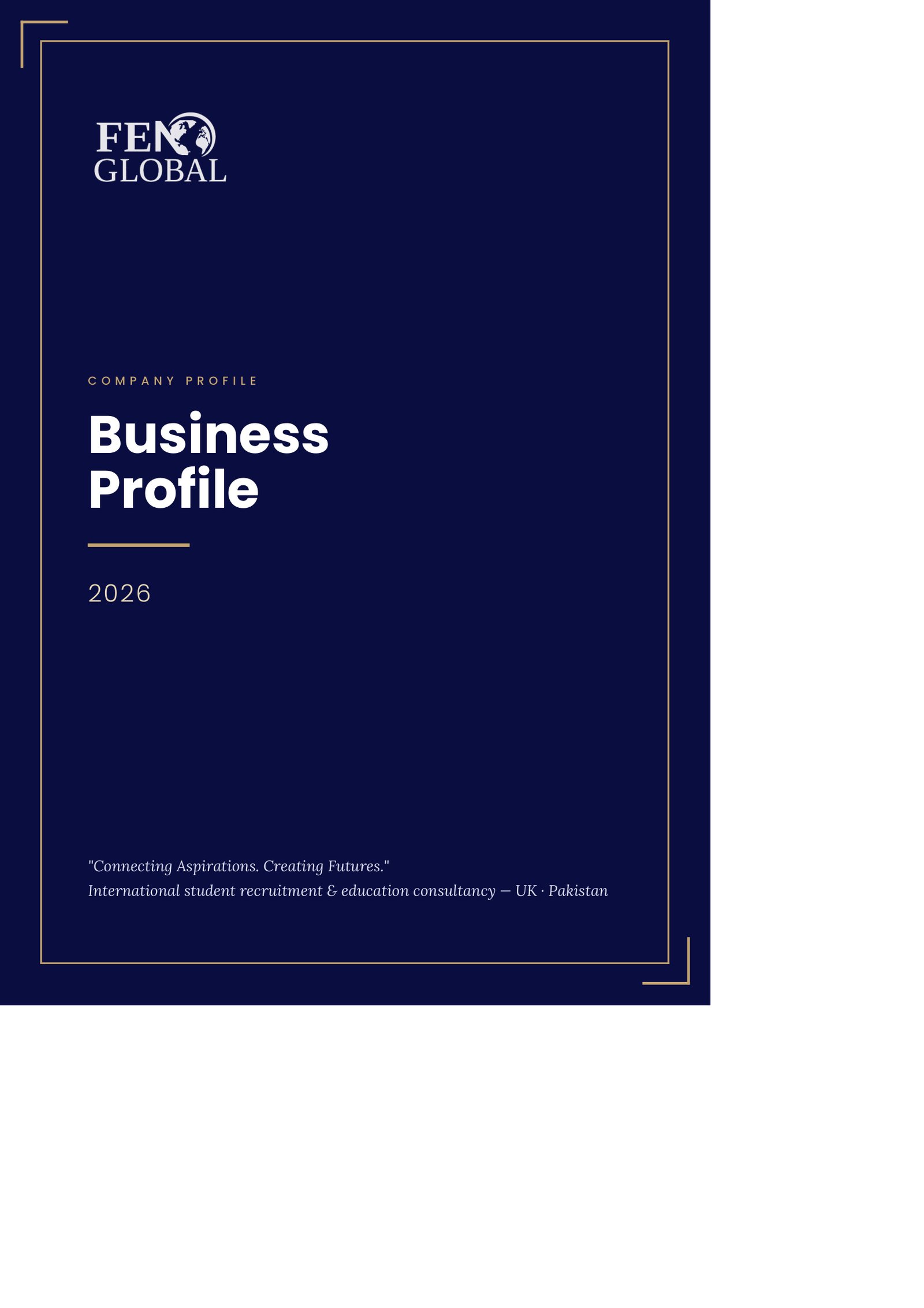 FEN Global Business Profile 2026 Cover Preview